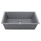 Nantucket Sinks 33-inch Undermount Granite Composite Sink in Titanium PR3320-TI-UM - alternate 8